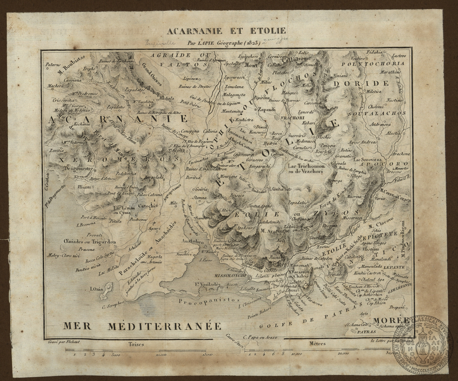 Acarnanie et Etolie.